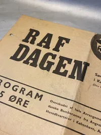 Originalt Royal Air Force lot - fra opvisning i Kastrup