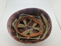 Original amerikansk ww2 inderhjelm