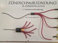 Tysk undervisningstavle fra 1960’erne (Sprængstofundervisning)
