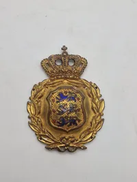 Originalt skjold fra den danske brigade, ww2