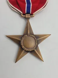 Original Bronce star fra ww2 (Slotbrush) med diverse