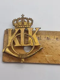 Originalt stort mærke - Kongeligt Livjæger Korps