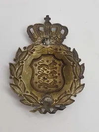 Originalt M/23 hjelmmærke