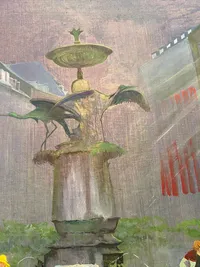 Olie maleri - ukendt kunstner, antageligt 1960’erne. 
Mål 55CX45 cm