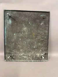Original Tysk WW1 bronce gravsten