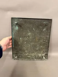 Original Tysk WW1 bronce gravsten