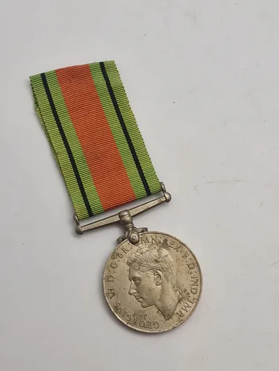 Original ww2 “The Defence Medal”