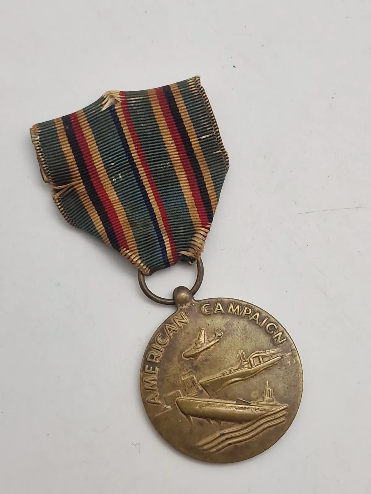 Original American Campaign Medal - Den blev oprettet den 6. november 1942 af præsident Franklin D. Roosevelt.