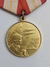 Original russisk medalje 1918-1978