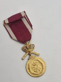 Original belgisk Kroneorden (Ordre de la Couronne / Kroonorde - Kroneordenen er en national orden i Kongeriget Belgien, etableret af Kong Leopold II den 15. oktober 1897.