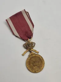 Original belgisk Kroneorden (Ordre de la Couronne / Kroonorde - Kroneordenen er en national orden i Kongeriget Belgien, etableret af Kong Leopold II den 15. oktober 1897.