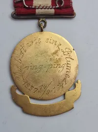 Navngiven 25 års medalje