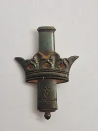 Originalt baretmærke - Kongens Artilleriregiment (med den store kanon)