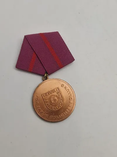 Original Medal for Faithful Fulfillment of Duties in the Civil Defense of the GDR