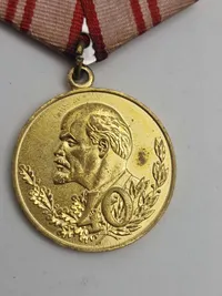 Original Jubilæumsmedalje "40 år for USSR's væbnede styrker".