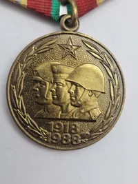 Original jubilæumsmedaljen "70 år for USSR's væbnede styrker"