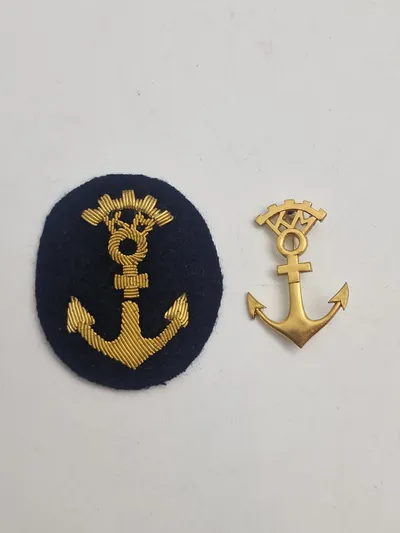 Originale kvindelige  marine mærker