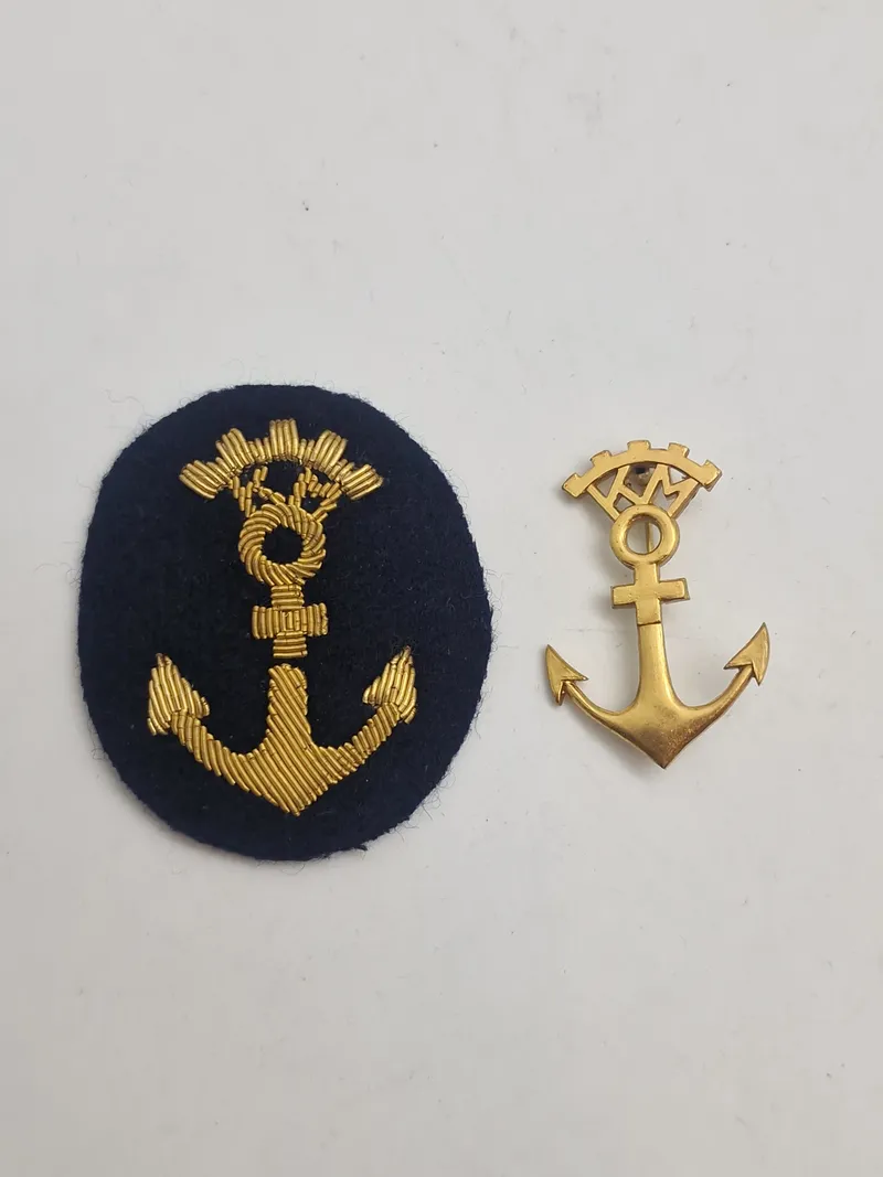 Originale kvindelige  marine mærker