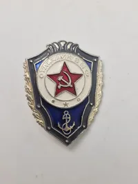 Samling russiske badges