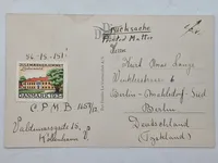 Originalt postkort med motiv fra Kastrup lufthavn 1934