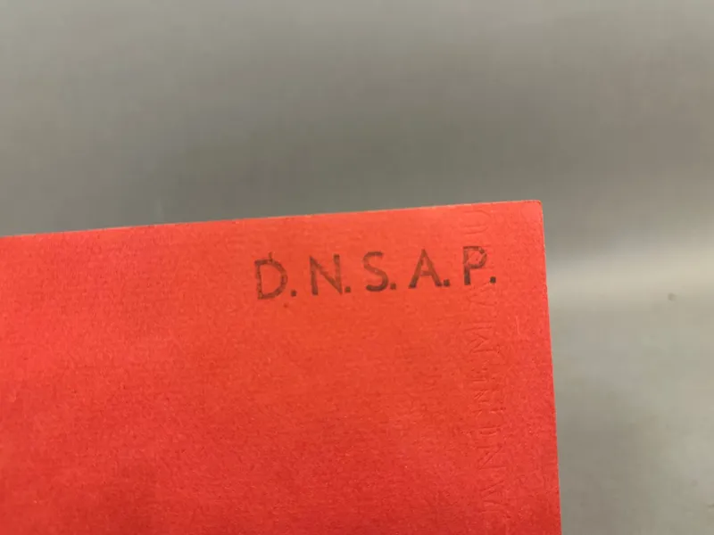 Original D.N.S.A.P. sangbog