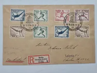 Original tysk olympiaden 1936  kuvert
