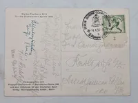 Originalt tysk  olympiaden 1936 postkort