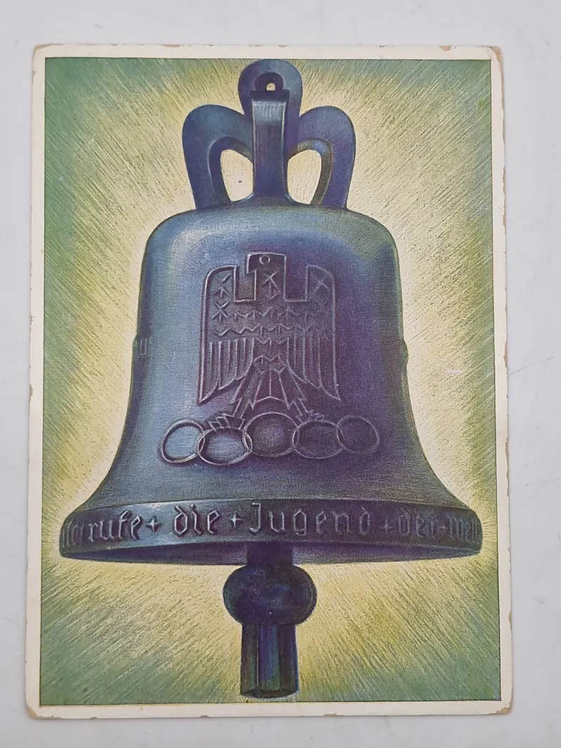 Originalt tysk olympiaden 1936  postkort
