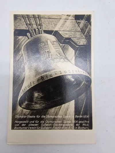 Originalt tysk  olympiaden 1936 postkort