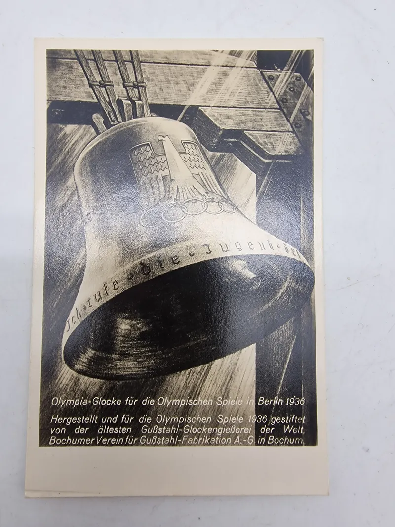 Originalt tysk  olympiaden 1936 postkort