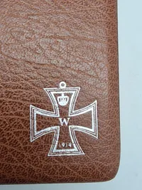 Æske til WW1 jernkors, original ??