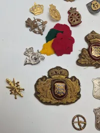 Samling militære mærker