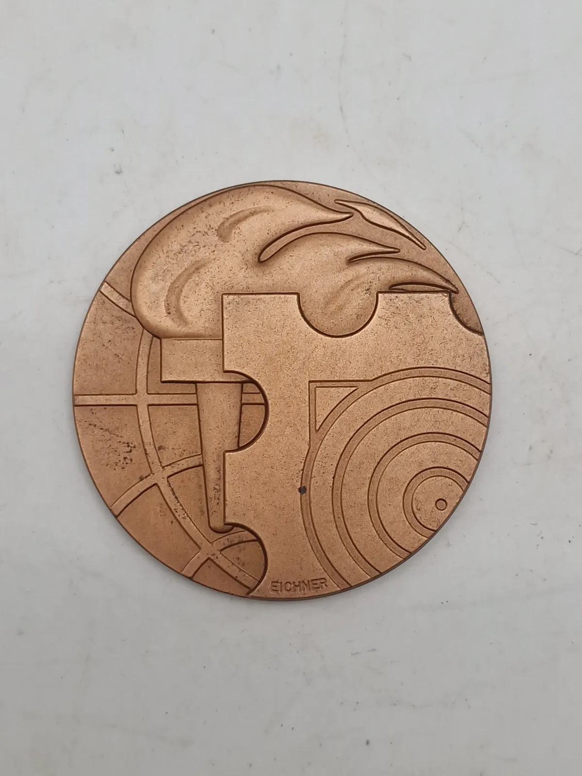 bronzemedalje fra den internationale frimærkeudstilling HAFNIA 76.