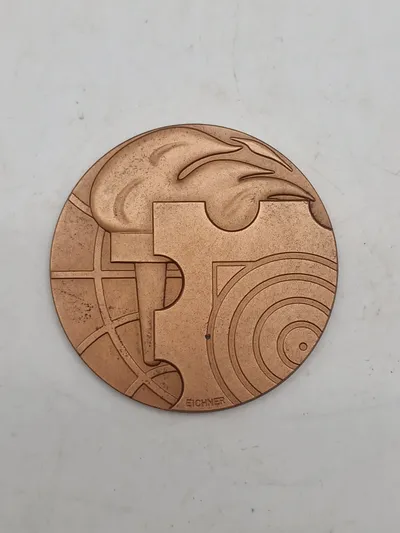 bronzemedalje fra den internationale frimærkeudstilling HAFNIA 76.