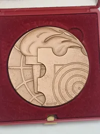 bronzemedalje fra den internationale frimærkeudstilling HAFNIA 76.