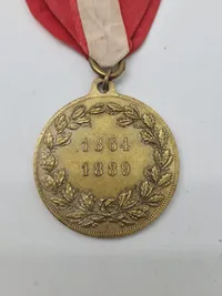 Original Tysk 1864 veteran medalje