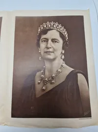 Christian X med dronning