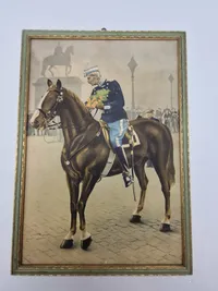 Originalt Kong Christian X billede