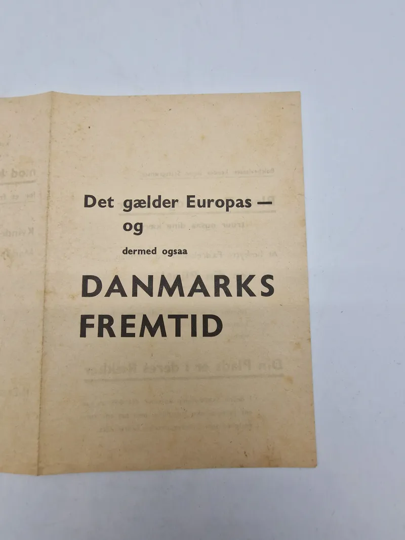 Original Hverve pjece SS regiment Danmark  f
