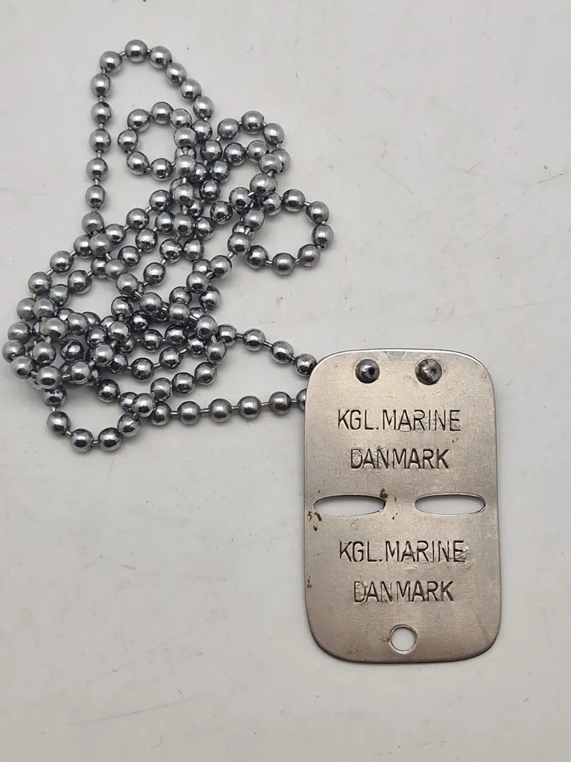 Originalt Tidligt hundetegn fra den kongelige marine
