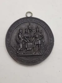 Original Medalje til fejringen af Slesvig holstenerens oprør med Danskerne i 1848
