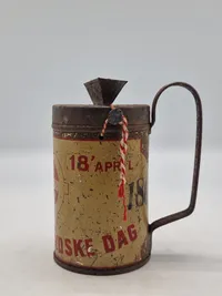 Dybbøl dag indsamlingsbøsse