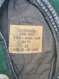Original Panzergrenadiere Baret Officer