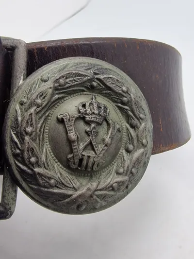 Originalt Imperial German, (WW 1) Prussian Officers  Belt til feltuniform