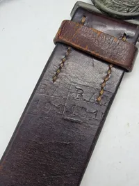 Originalt Imperial German, (WW 1) Prussian Officers  Belt til feltuniform