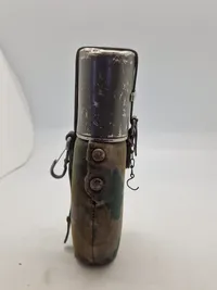 Original DDR feltflaske i den sjældne Blumentarn camouflage