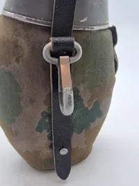 Original DDR feltflaske i den sjældne Blumentarn camouflage
