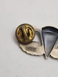 Original amerikansk faldskærmsvinge ww2 af sterlingsølv