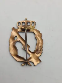 Originalt Dansk skydemærke fra brigaden i Sverige WW2