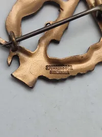 Originalt Dansk skydemærke fra brigaden i Sverige WW2